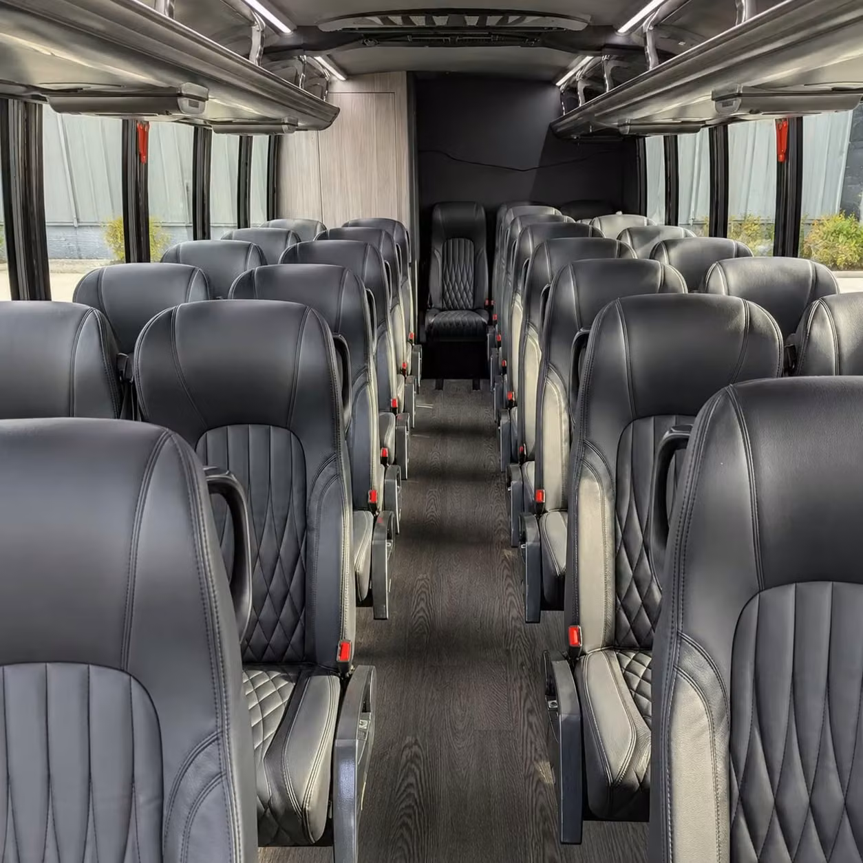 25 passenger minibus interior