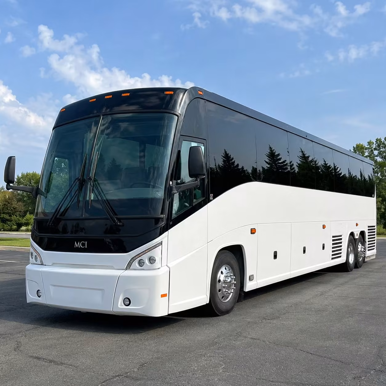 evansville charter bus rental fleet