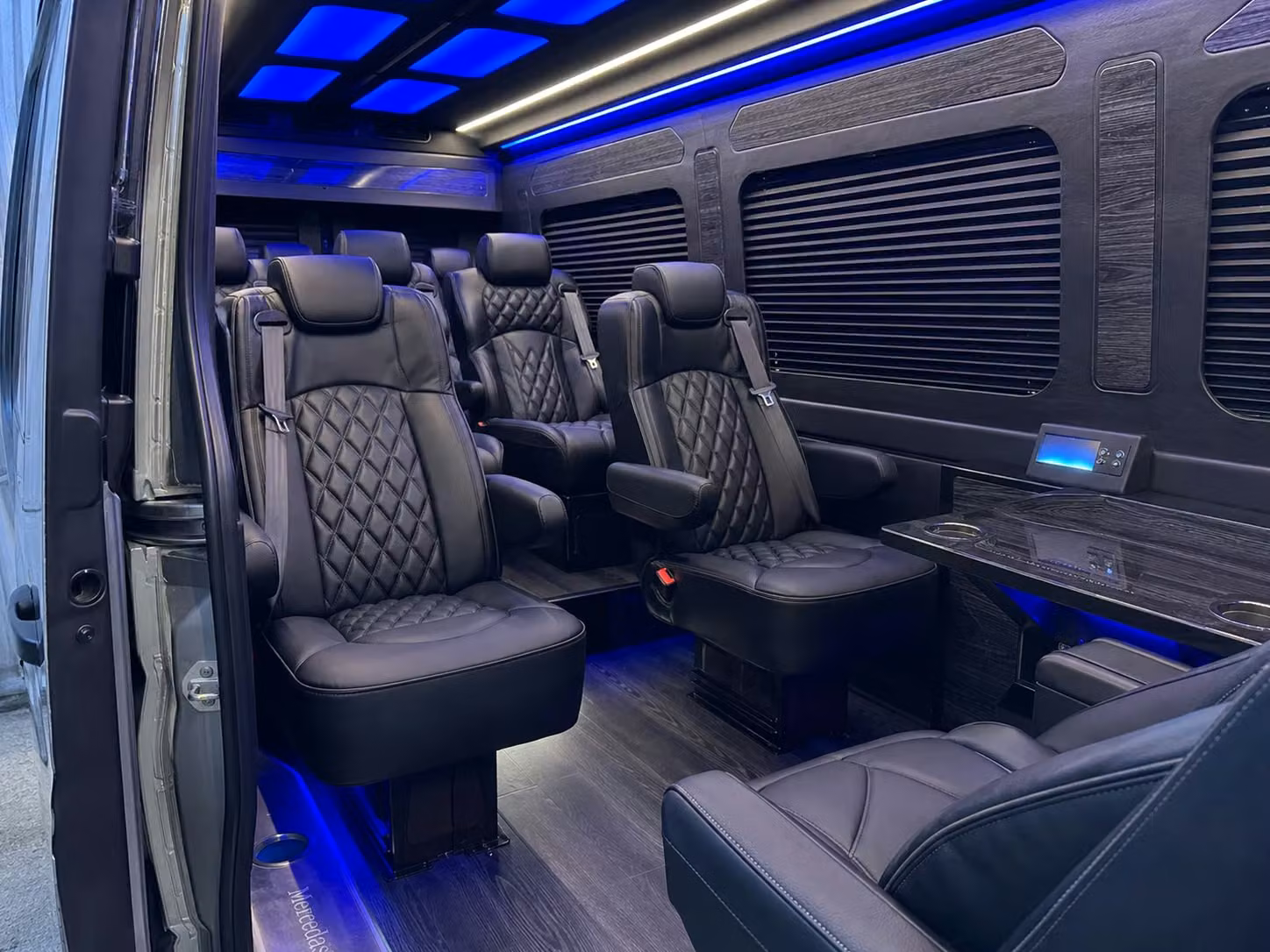 sprinter van transportation for groups and events across evansville