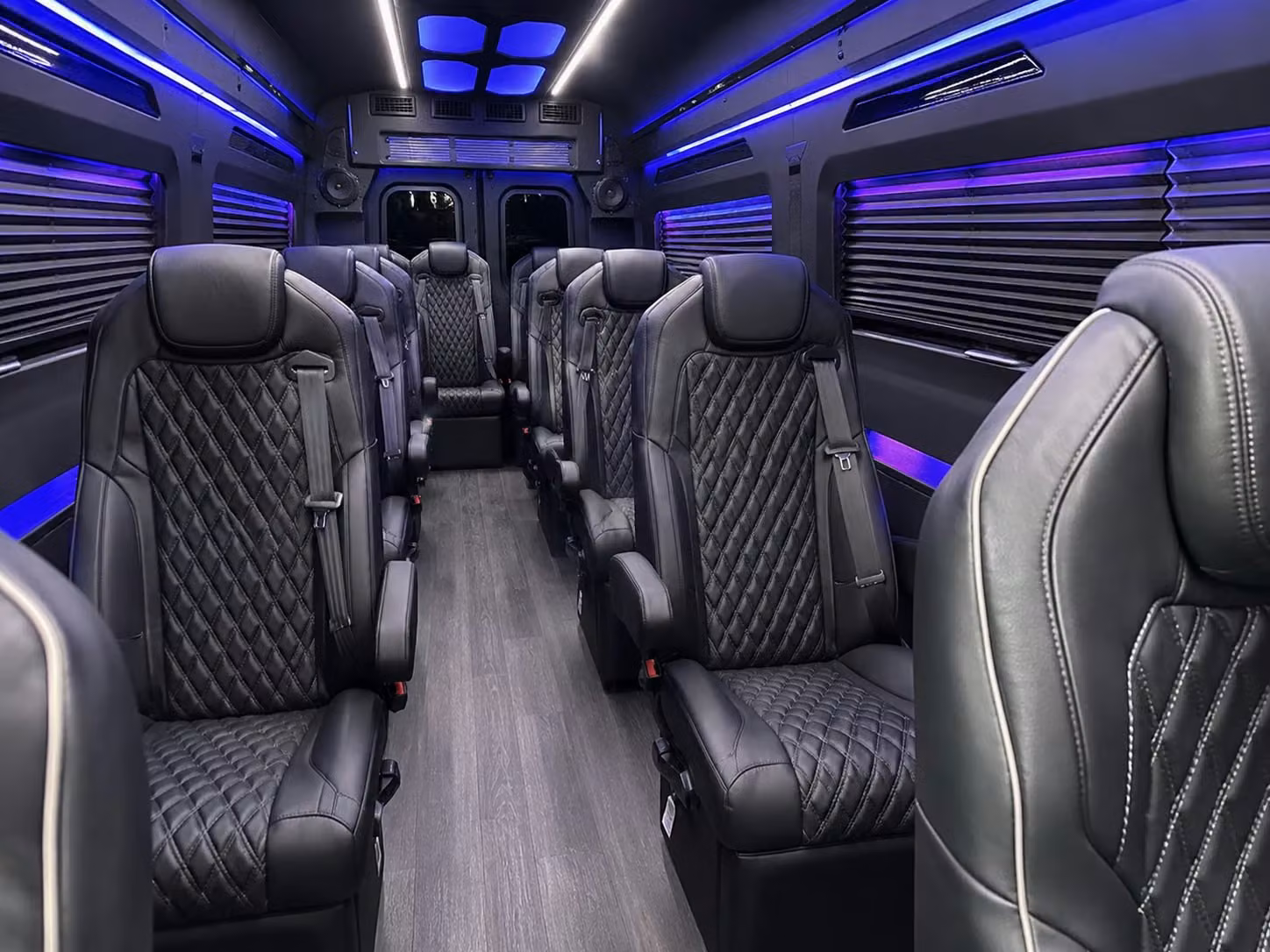 sprinter van with driver interior
